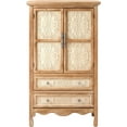 thumbnail image 6 of May in Color Kitchen Pantry Storage Cabinet, 48" Tall Pantry Cabinet with 2 Doors and 2 Drawers, for Kitchen, Dining Room, Living Room, Natural, 6 of 8