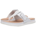 thumbnail image 7 of Clarks 26141080: Women's Step June Reef White Synthetic Flip Flops (7.5 B(M) US Women), 7 of 7