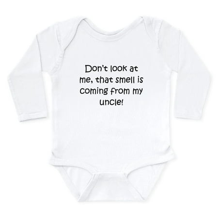

CafePress - Smell Is Coming From My Uncle Body Suit - Long Sleeve Infant Bodysuit