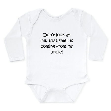 

CafePress - Smell Is Coming From My Uncle Body Suit - Long Sleeve Infant Bodysuit