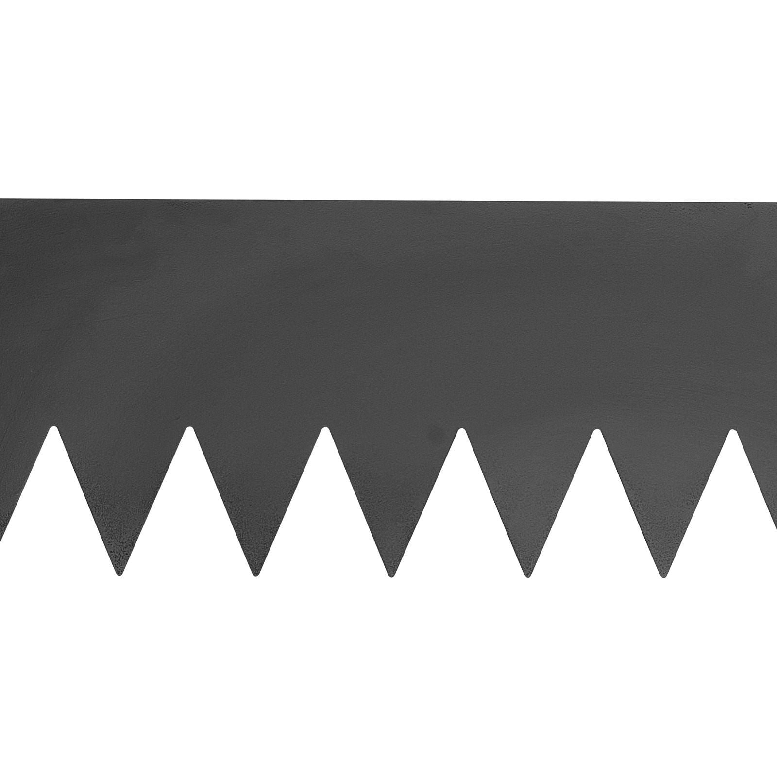 Steel Landscape Edging, 6 Packs 40 x 8 in Rust-Resistant Metal Landscape Edging, Bendable Garden Edging Border, Heavy Duty Lawn Edging, Easy-to-Install, Flower Bed Yard Pathway Divider Black