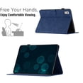 thumbnail image 5 of Case for Amazon Kindle Fire HD 7 5th 7th 9th Generation (2015 2017 2019 Release),PU Leather Embossed Coconut Tree Slim Case with Pencil Holder Card Slot Protective Smart Cover,Blue, 5 of 6