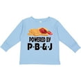 thumbnail image 3 of Inktastic Powered by P B and J Peanut Butter Lover Boys or Girls Long Sleeve Toddler T-Shirt, 3 of 5