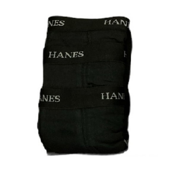 Hanes Best Men's Tagless Comfort Flex Waist Boxer Briefs, 5 Pack (Black, XL (40-42))