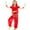 Red, variant on Toddler Handmade Children Girl Belly Dance Kids Belly Dancing Dance Cloth Comfort 6-7Y