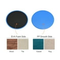 thumbnail image 4 of Unique Bargains Exercise Core Sliders, 175mm Dia. Glider Discs with Cloth Bag for Full Body Workout, Blue, 1Set, 4 of 6