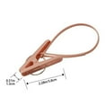 thumbnail image 2 of Giyblacko Sticky Hooks For Hanging Clothes Pins 24 Pack ClothesPins With Rope For Clothesline Drying Clothing Clips SmallWindproof Photo Clips Craft Clips Painting Display, 2 of 7
