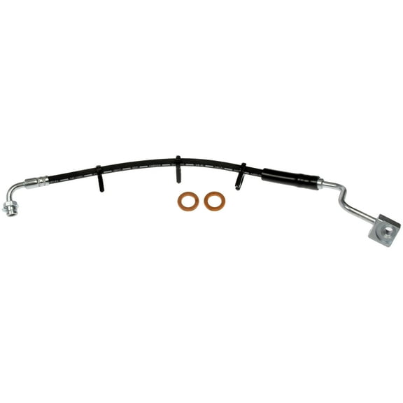 Dorman H380324 Front Passenger Side Brake Hydraulic Hose for Specific Ford Models