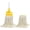 Yellow-1x Industrial Mop with Handle + Extra Head, variant on Looped End Commercial Industrial Mop Replacement Head  Heavy Duty String Wet Refill For Grade Floor Cleaning 2 Pack Yellow