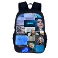 thumbnail image 1 of Billie Eilish Surrounding Teenage Adult Student Men And Women Backpack Rucksack-sebneei, 1 of 4