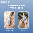 thumbnail image 4 of Jool Baby On-the-Go Diaper Disposal Bag Dispenser (Oatmeal) + 6 Refill Rolls, 4 of 8