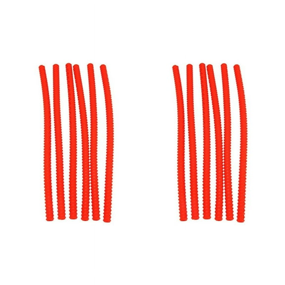 Silicone Oven Rack Guards 12 Pack,Oven Rack Edge Protector Guard Cover,14 Inch Long,Prevent Hand/Arm Against