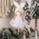 thumbnail image 1 of Muñeco de Ángel de Navidad para el hogar, adornos colgantes para árbol de Navidad, decoración de Año Nuevo, 2024, 1 of 4