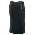 thumbnail image 3 of Men's Logo Athletic Black San Antonio Spurs Unmatched Success Tank Top, 3 of 3