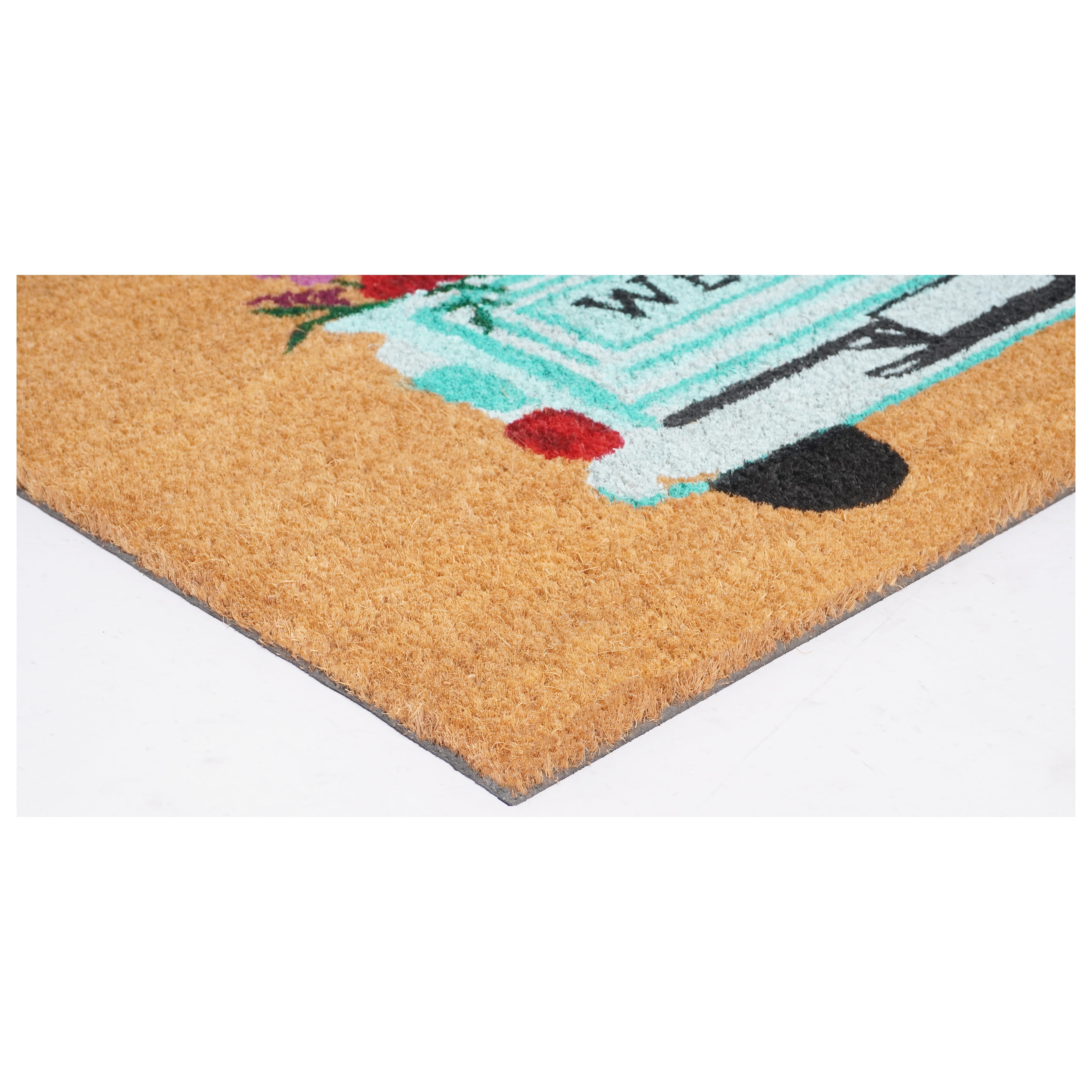 Calloway Mills 107811729 17 x 29 in. Farm Fresh Flowers Doormat - Multi Color