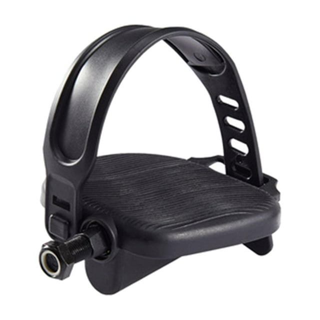 Exercise Bike Pedals with Adjustable , Home Gym Indoor Non Fitness Short 12.7mm spindle