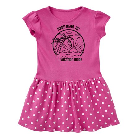 

Inktastic Summer Vacation Mode Nags Head North Carolina Gift Baby Girl Dress