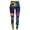 Z01_Blue, variant on Women's Carnival Print Leggings Casual Wear Festive Pattern Yoga Pants Workout Leggings for Women 4-Orange,S