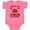 Hot Pink, variant on Inktastic Someone in Cancun Loves Me Boys or Girls Baby Bodysuit