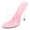 Pink, variant on Women Clear Pointed Toe Sandals Transparent Strap High Heel Slip on Slides Ladies Outodoor Walking Stiletto Shoes White 9
