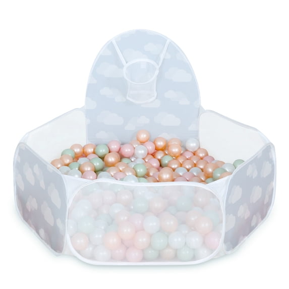 GOGOSO Ball Pit for Toddlers,Babies Pop Up Play Te