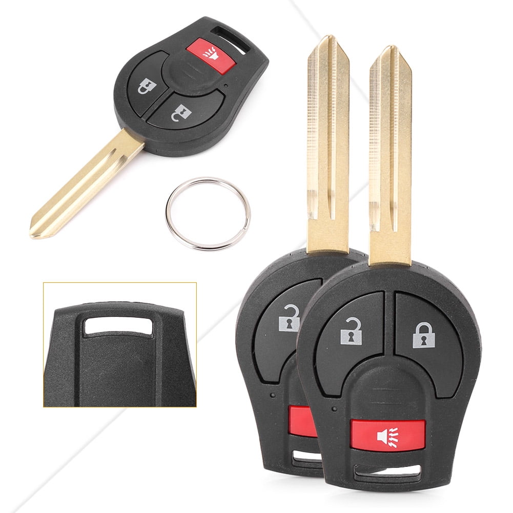 2x Replacement Remote Headed Car Key Fob Keyless Entry Ignition For CWTWB1U751-3 