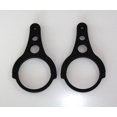 thumbnail image 1 of All Sales Driving/Fog Light Mounting Bracket 19300K Driving/Fog Light Mounting Bracket; 3 Inch Diameter Tubular Mount; Black; Aluminum; Set Of 2, 1 of 3