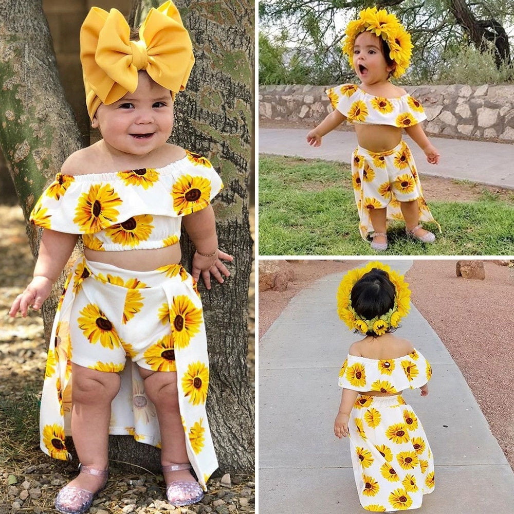 Infant sunflower dress hotsell
