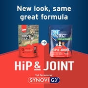 Pet Protect Dog Hip & Joint Supplement, Vet-Formulated Synovi G3, Chicken, 240 Soft Chews