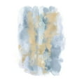 thumbnail image 3 of Riley, Bella 15x18 Black Modern Framed Museum Art Print Titled - Soft Blue Mist With Gold I, 3 of 5