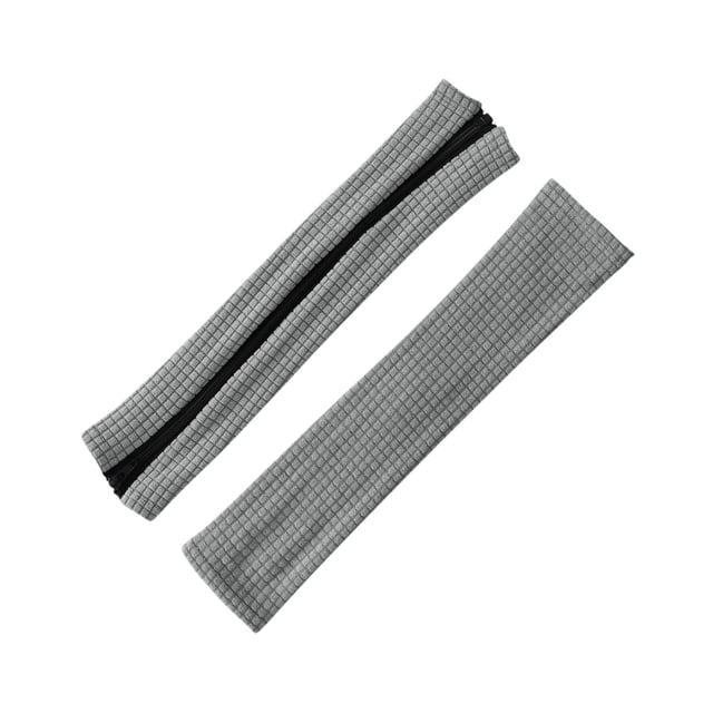 Funda para reposabrazos de silla de oficina BLESIY ergonómica lavable gris