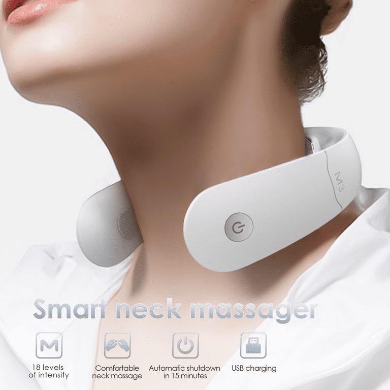 Intelligent Portable Neck Massager Pulse Vibration Pain Relief