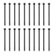 thumbnail image 1 of Barras roscadas largas, ideales para motores de gasolina y diésel, paquete de 20 pernos de brida M6 x 175 mm para generadores, 1 of 8