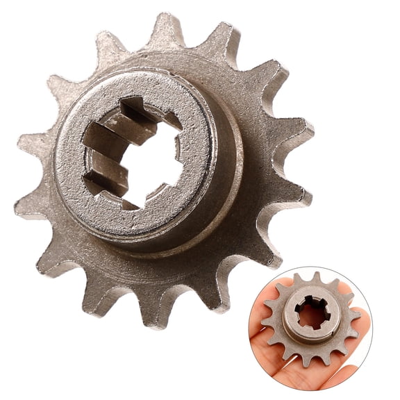 HOMEMAXS  Motorcycle Sprocket Wheel Front Sprocket Small Chain Plate Motorcycle Part (14 Tooth)