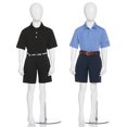 thumbnail image 2 of Ben Hogan Little Boys and Big Boys Active 7" Flat Front Golf Shorts, 2-Pack, Sizes 4-20, 2 of 8