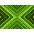 thumbnail image 1 of Ahgly Company Indoor Rectangle Patterned Green Area Rugs, 2' x 3', 1 of 1
