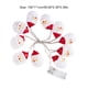 thumbnail image 5 of Inteprter LED de Navidad Papá Noel copos de nieve patrón de muñeco de nieve árbol de Navidad 1,5 M decoraciones suministros de fiesta Cocina y Comedor Inteprter HA067244-00, 5 of 6