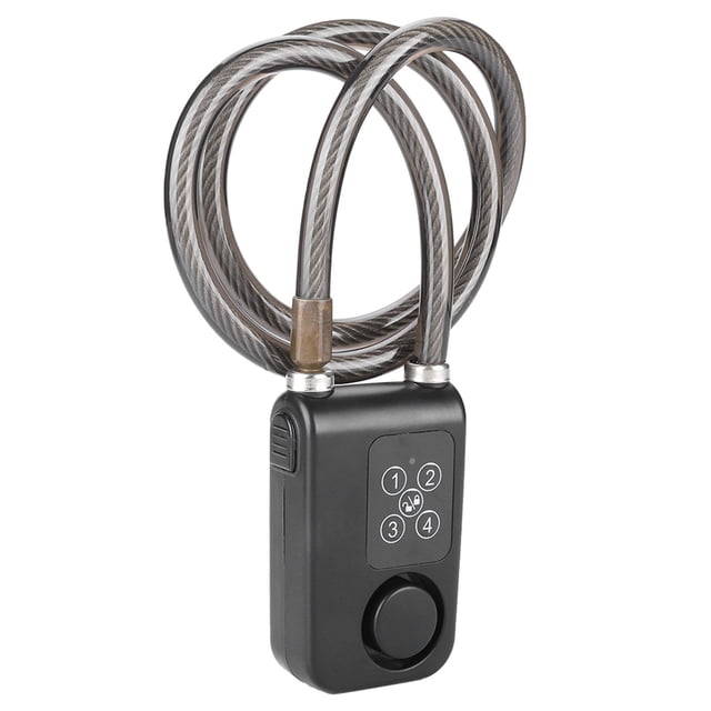 Candado de bicicleta Jadeshay 110dB con contraseña inteligente A prueba de agua