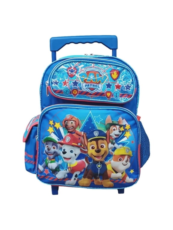 Paw Patrol 12" Small Rolling/Roller Backpack