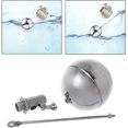 thumbnail image 2 of HUGFEGWE Male Thread Water Tank Ball Stainless Steel Flow Control Float Sensor Valve CJB91-87219, 2 of 6