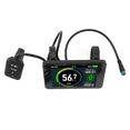thumbnail image 3 of Electric Bicycle T8 LCD Display Colorful Screen 24V 36V 48V 52V 60V 72V Waterproof Electric Bike LCD Display Panel, 3 of 6