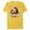 Yellow, variant on Disney Princess Moana Festive Cheer Holiday Standard - Short Sleeve Blended T-Shirt for Adults – Customized-Yellow