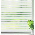thumbnail image 1 of ventana electrostática Película de ventana Película de ventana opaca Película de ventana adhesiva Película de ventana de rayas esmeriladas - para oficina Dormitorio Cocina Hogar 45 x 200 cm，, 1 of 2