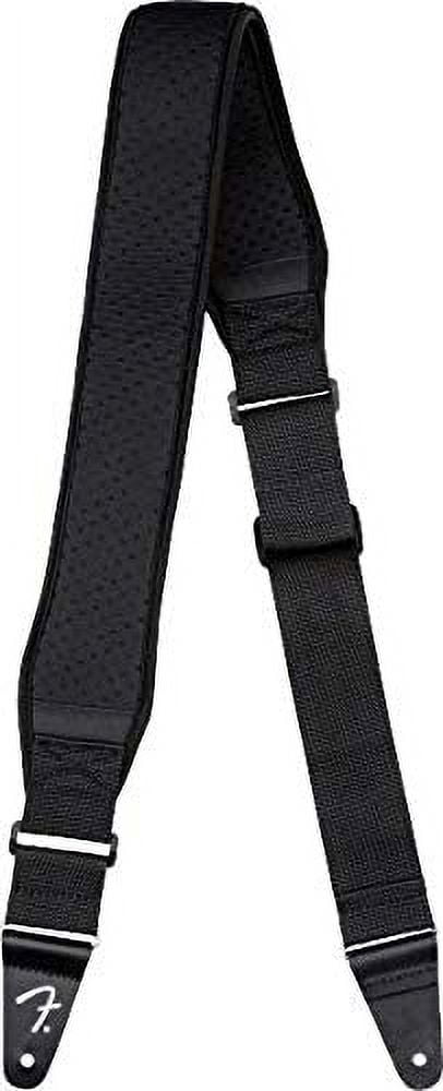 Fender® 2" Swell Neoprene Guitar Strap in  Black #0990694206