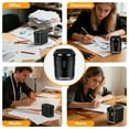 thumbnail image 7 of JILhome Heavy-Duty Electric Pencil Sharpener, Helical Blade Pencil Sharpener, Auto Stop Pencil Sharpener for No.2/Colored Pencils(6-8mm), Plug In Pencil Sharpener for Home, Office, Teacher, Black, 7 of 7