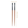 thumbnail image 4 of KAKOWELY Wooden chopsticks Set with Excellent Craft for Kitchen Assorted Color 5 Pairs,8.86"X0.59"X0.39", 4 of 4