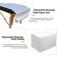 thumbnail image 5 of Disposable Massage Table Sheet, Waterproof Disposable Bed Sheets for Massage Table, Massage Bed Covers Disposable for Spa Lash Tattoo Salon, Non Woven Fabric, 71" x 31" White, 5 of 6