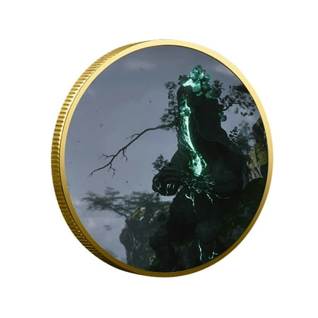 

Black : Commemorative God of The Monkeys 3A Game Collectible Exclusive In Game Souvenir for Gamers & Fans