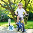 thumbnail image 5 of ZHANQUNE Pair of Training Wheels, Bicycle Stabilizer Set with Steel Bracket and Non-Slip Rubber Wheels for Beginner Balance and Confidence, 3.0mm Thick, 5 of 6