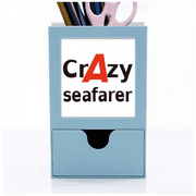 Brief Best Cool Seafarer Navigator Voyager Desk Supplies Organizer Pen Holder Card